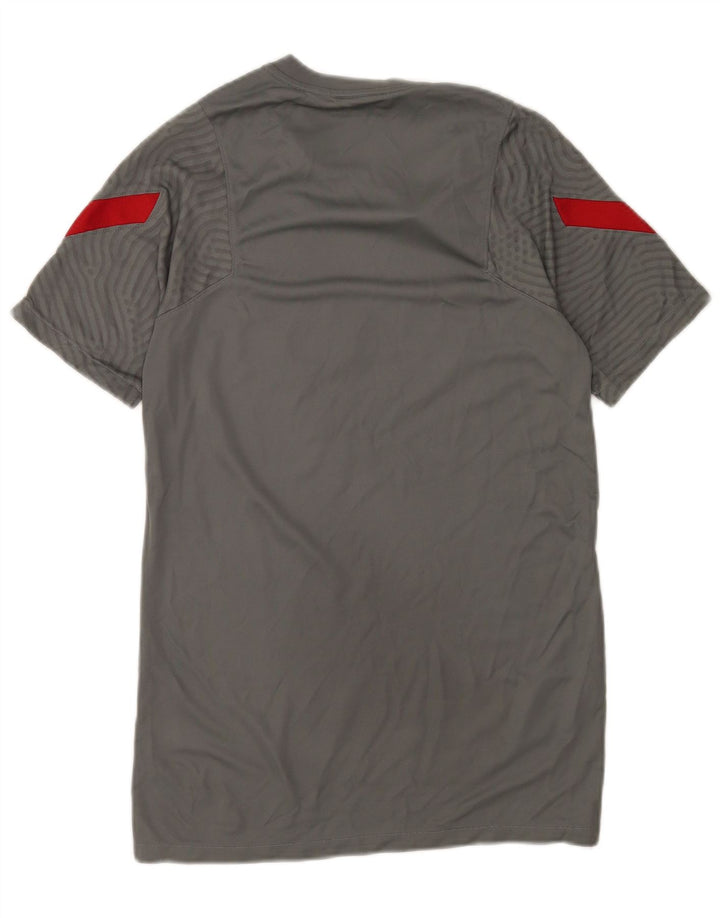 Nike Hommes Liverpool Graphic T-Shirt Haut Petit Gris Colorblock Polyester