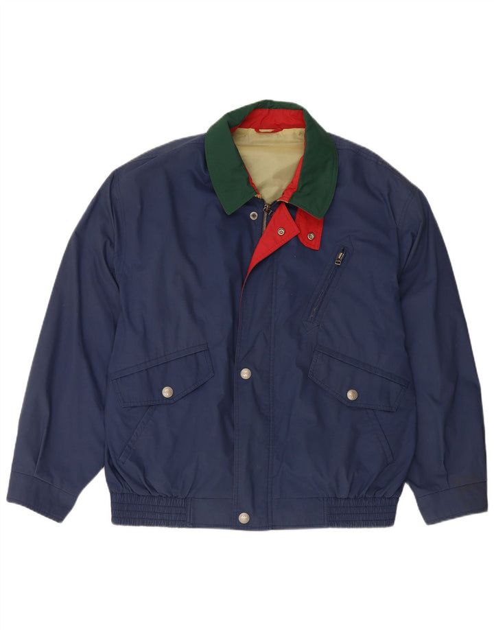 JUPITER Veste Bomber Homme IT 54 2XL Bleu Polyester