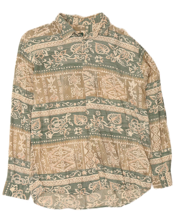 Old Farway Chemise Homme Taille 41 Grand Floral Multicolore