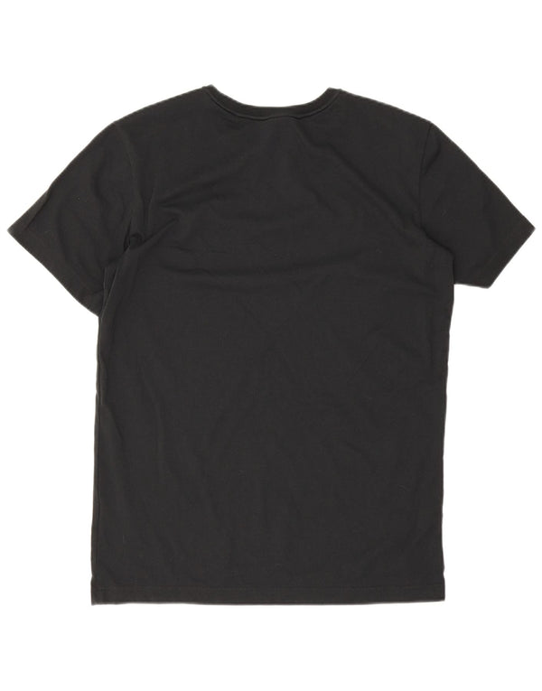 Jack Wolfskin T-Shirt Homme Top UK 40 Medium Noir Coton