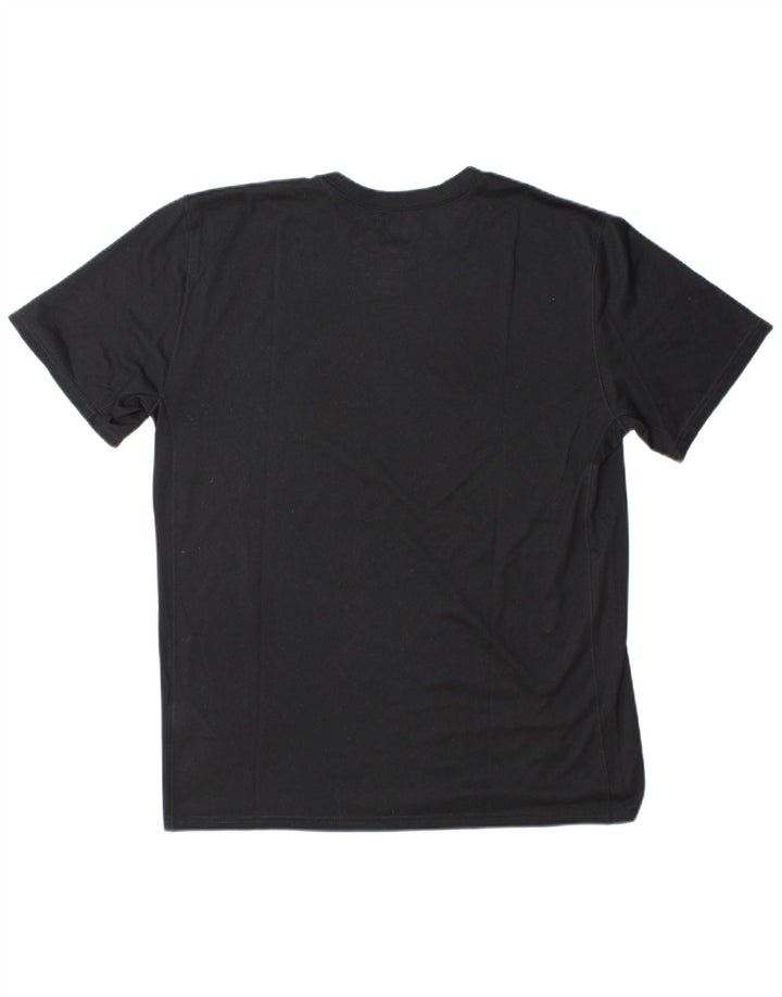 Nike Hommes Dri Fit Graphic T-Shirt Haut Large Noir Polyester