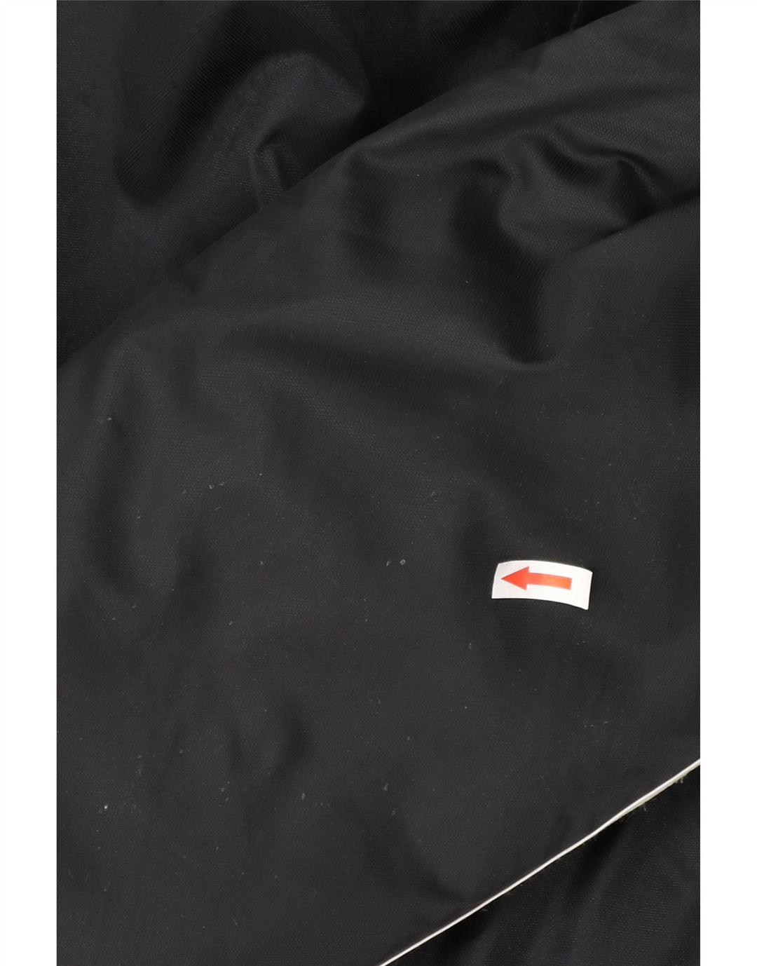 Adidas Veste rembourrée à capuche pour homme UK 42 XL Noir Colorblock Polyester