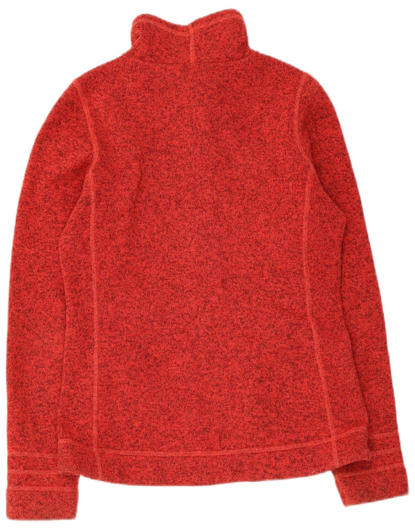 The North Face Veste de survêtement pour femme UK 10 Petit Rouge Moucheté