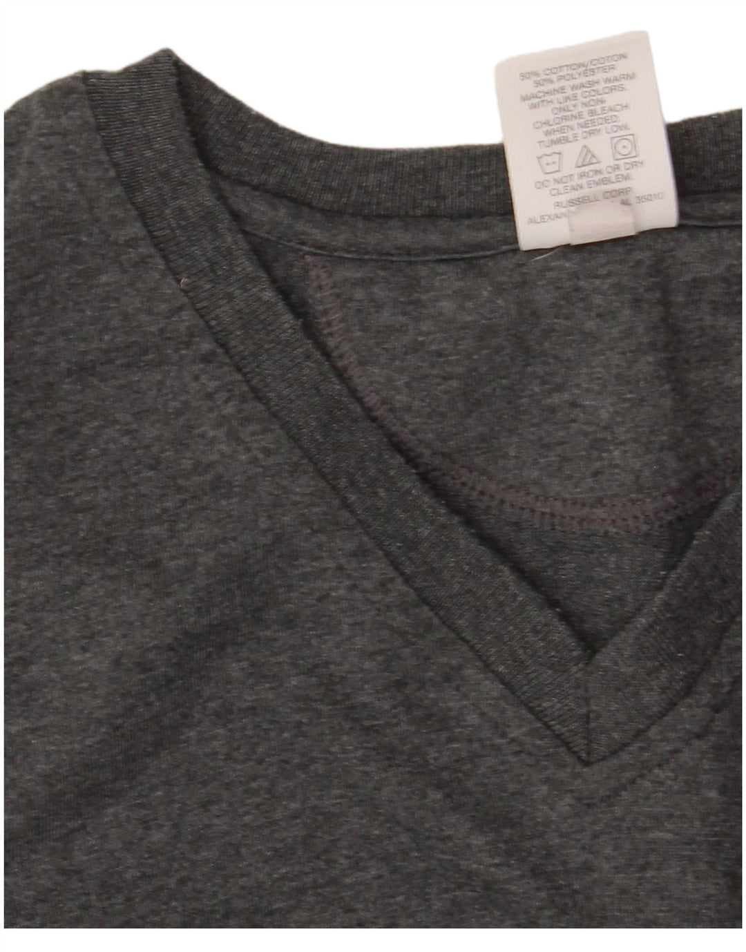 RUSSELL ATHLETIC Débardeur Femme UK 16 Grand Coton Gris