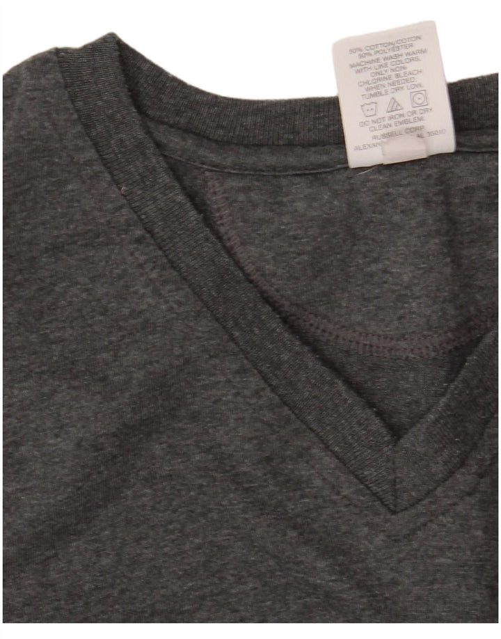 RUSSELL ATHLETIC Débardeur Femme UK 16 Grand Coton Gris