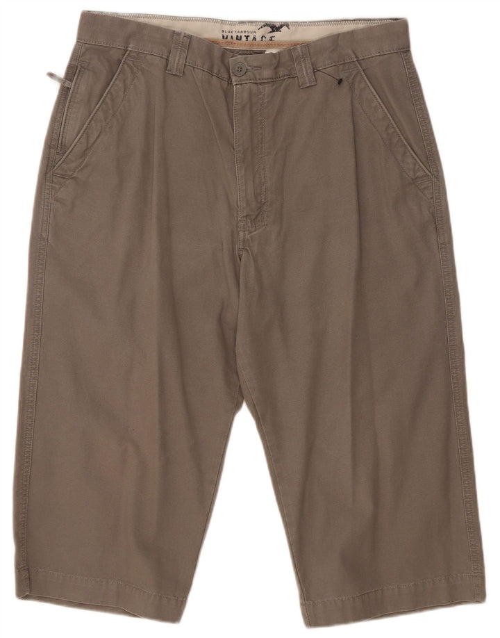 Marks & Spencer Bermuda vintage pour homme W32 en coton gris moyen