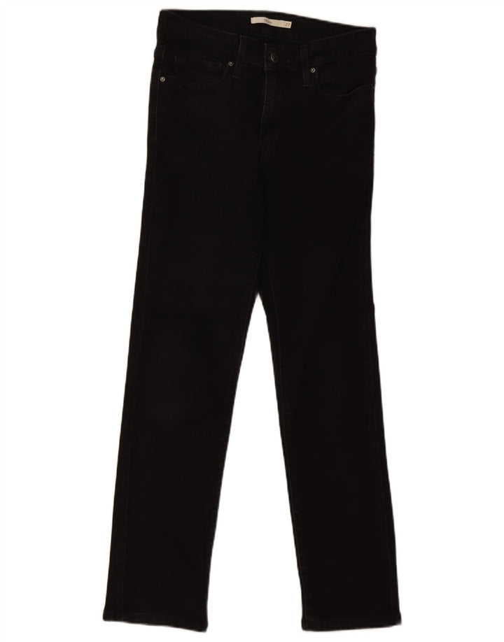 Levi's Jean Slim 712 Femme W27 L28 Noir Coton