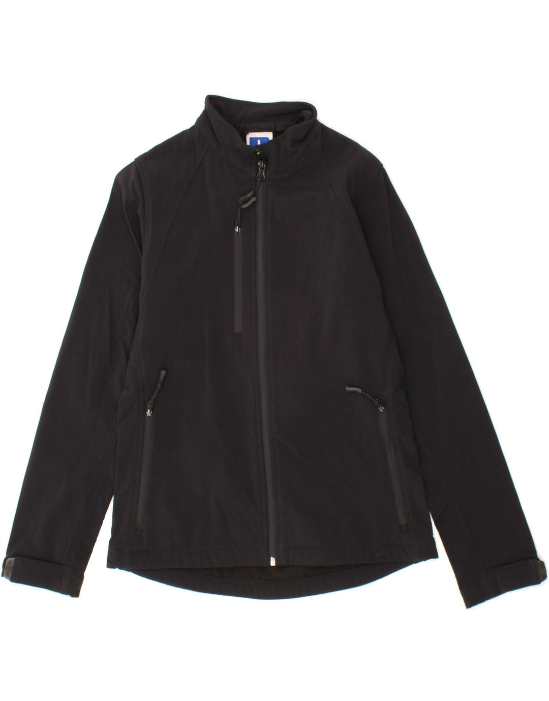 RUSSELL ATHLETIC Womens Rain Jacket UK 12 Medium Navy Blue Vintage Russell Athletic and Second-Hand Russell Athletic from Messina Hembry 