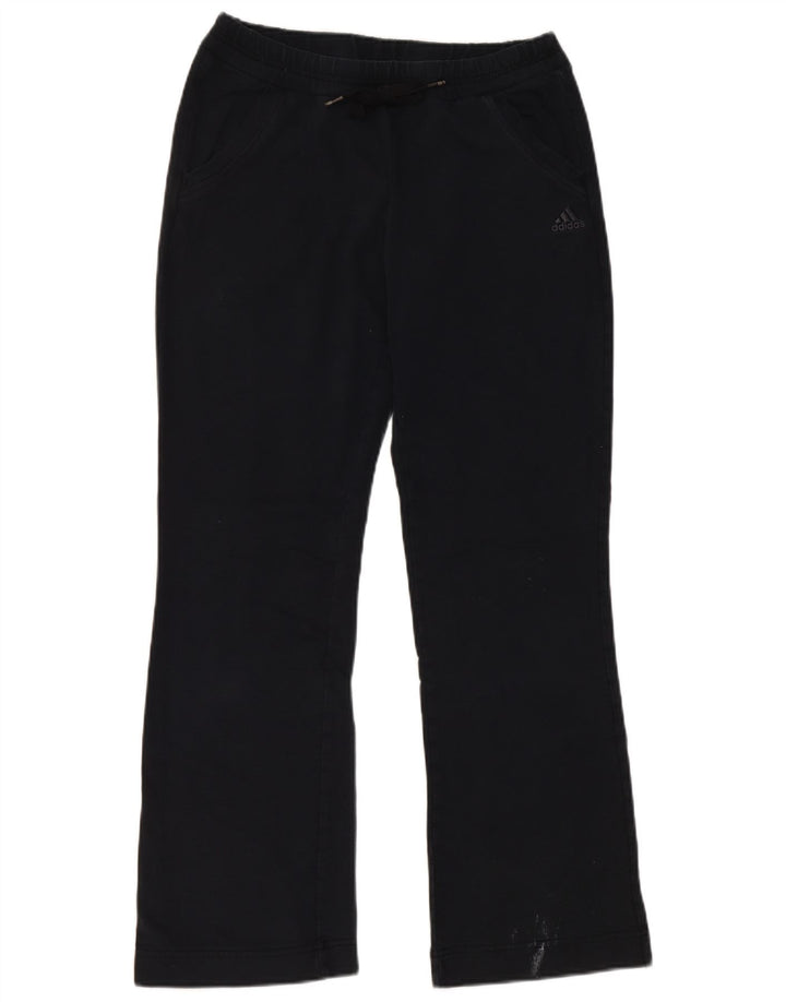 ADIDAS Pantalon de survêtement pour femme UK 12 Medium Noir Coton