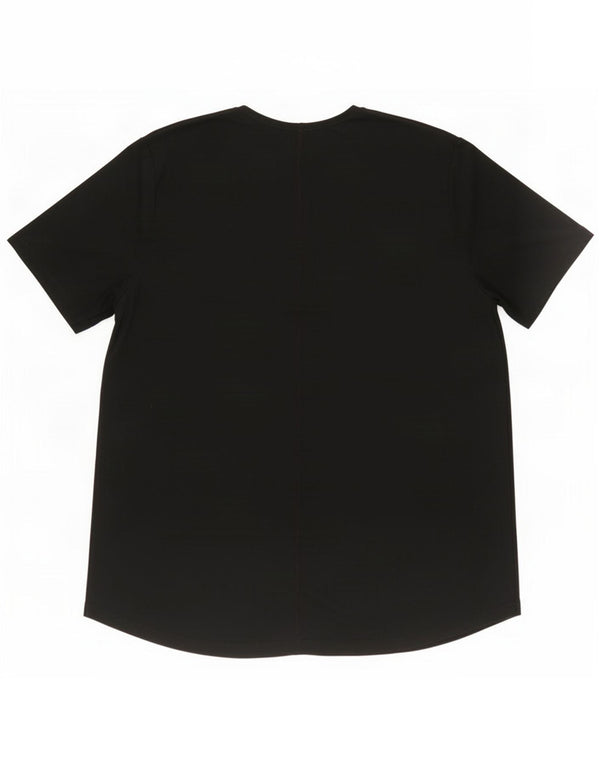 Nike Filles Dri Fit Graphic T-Shirt Top 13-14 ans XL Noir Polyester