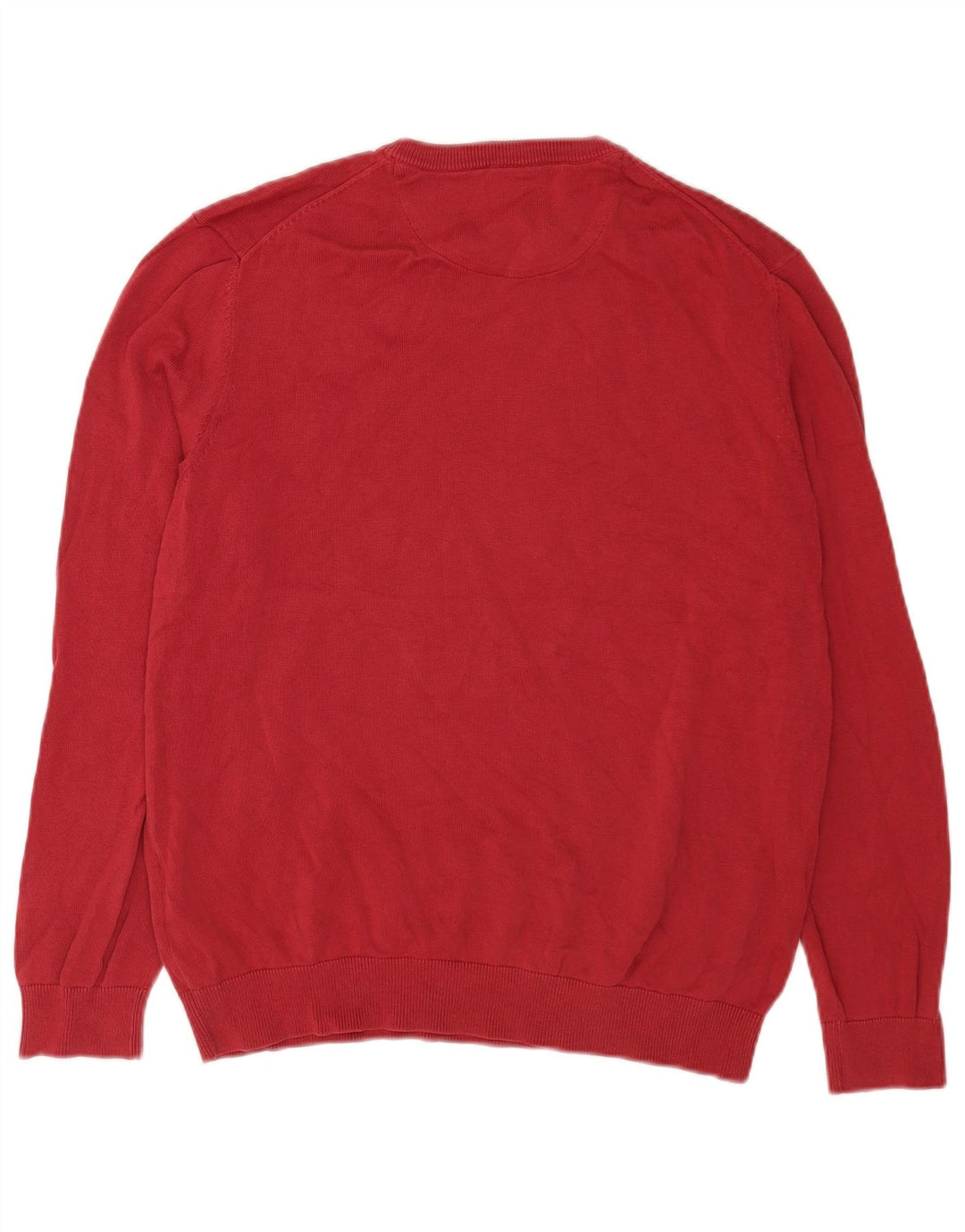Timberland Pull à col rond pour homme en coton rouge Large