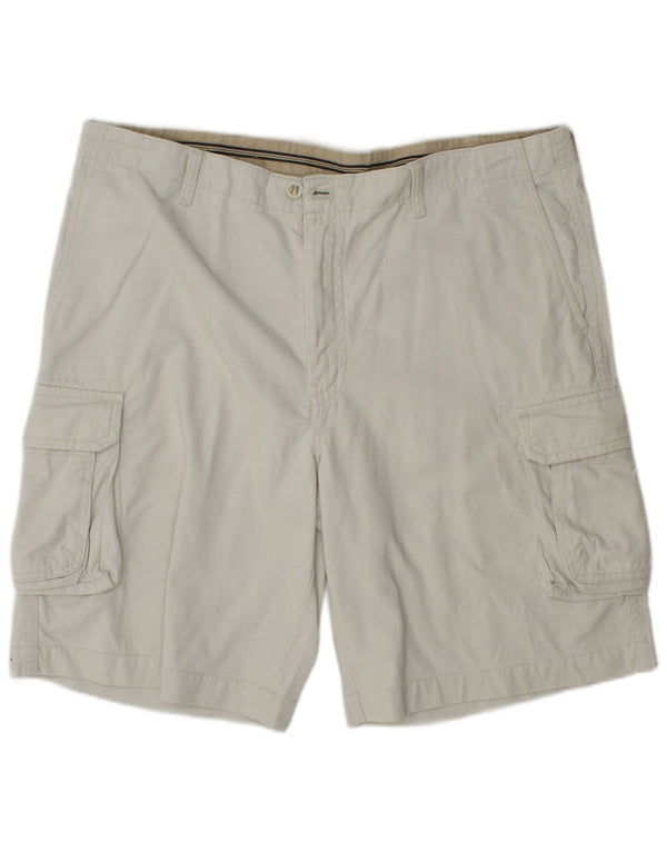 Izod Short Cargo Homme W38 XL Coton Blanc