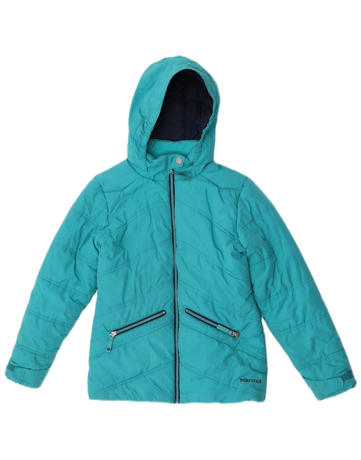Marmot Veste matelassée à capuche fille 11-12 ans Large Vert Polyester