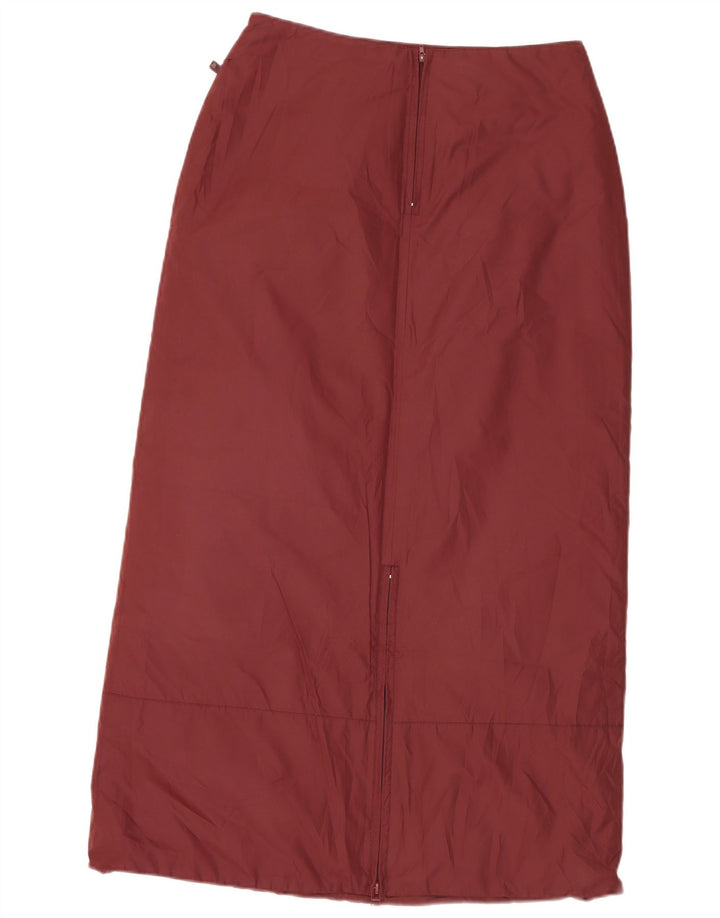Invicta Jupe longue rembourrée pour femme UK 12 Medium W30 Bordeaux Polyester