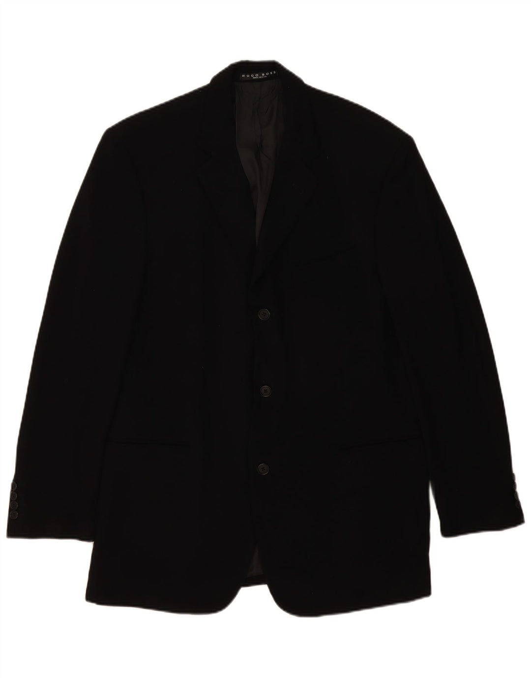 Hugo Boss Veste blazer à 3 boutons pour homme EU 54 2XL Laine noire
