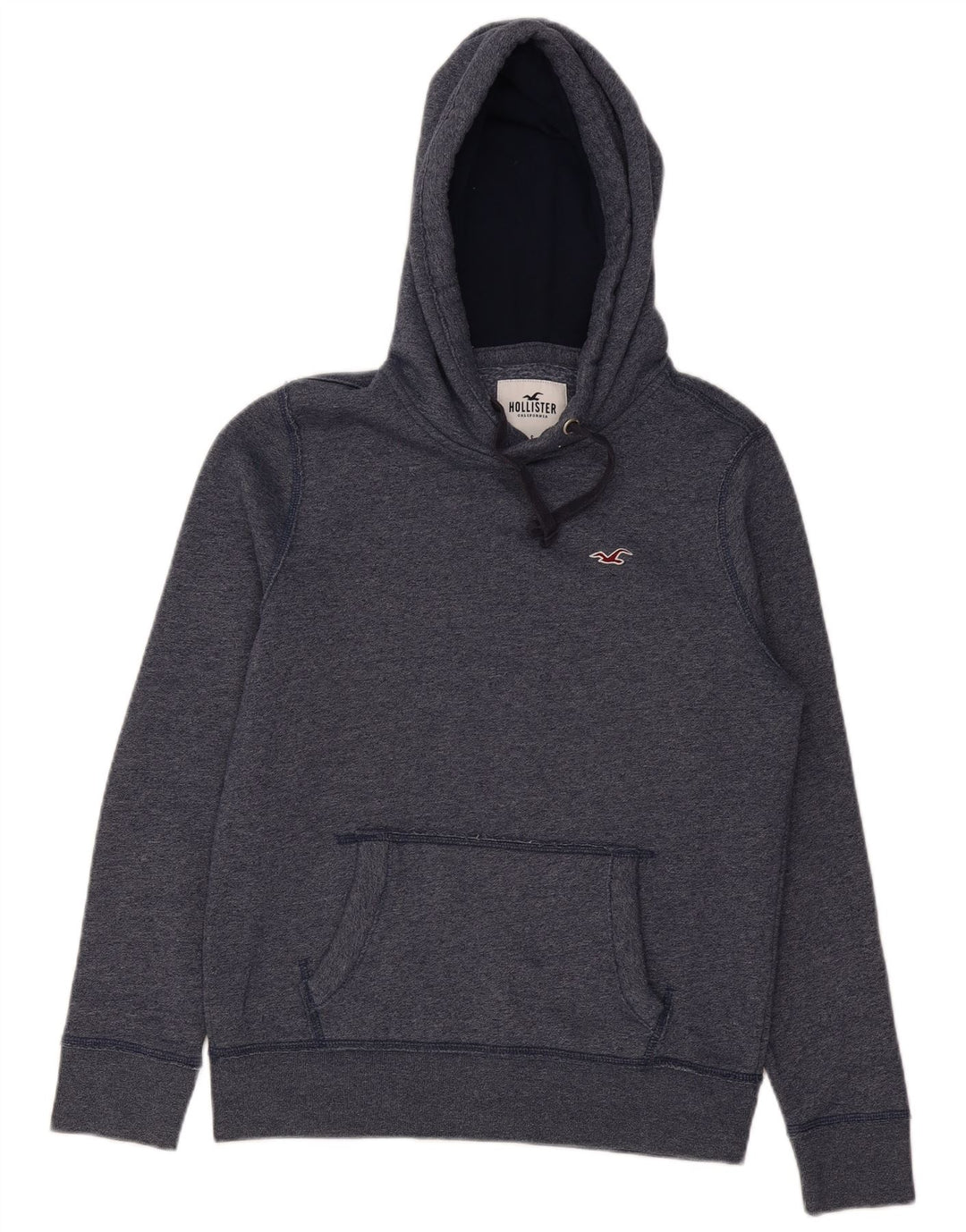 HOLLISTER Pull à capuche pour homme Small Bleu marine