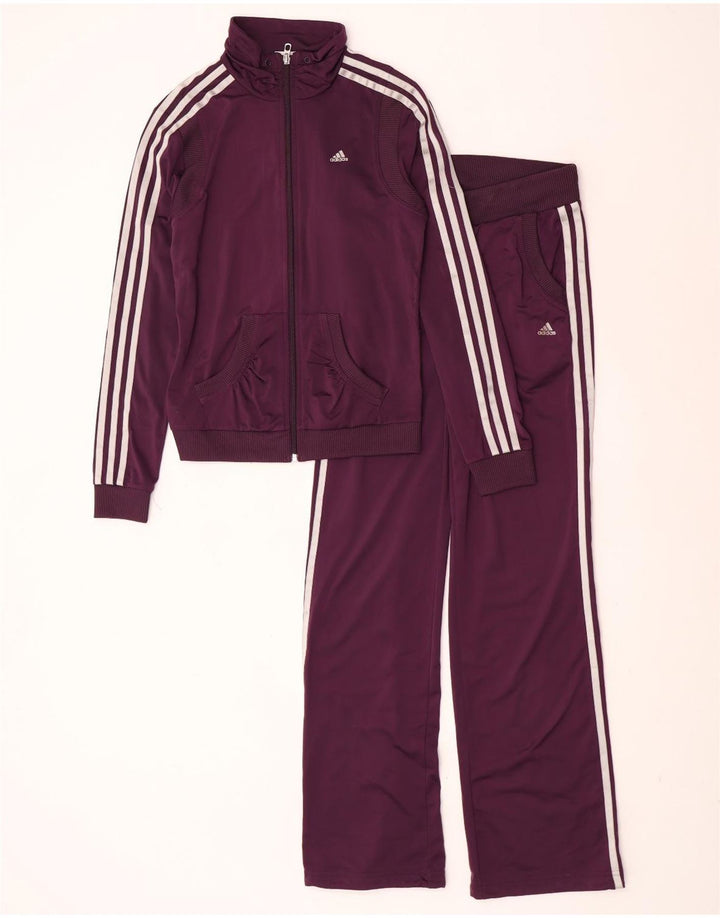 Adidas Survêtement complet pour femme UK 12 Violet moyen Polyester