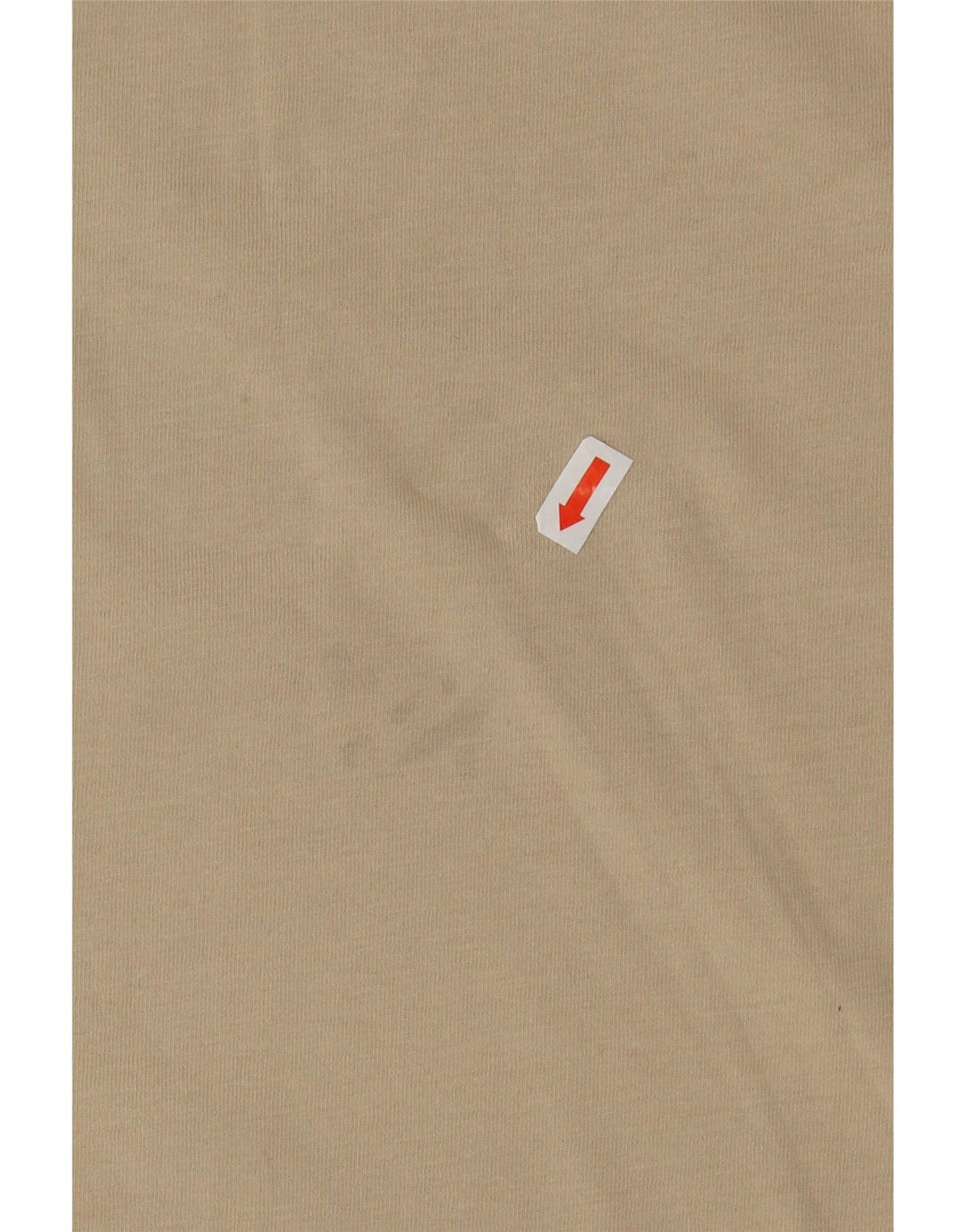 ASICS T-Shirt Homme Top XL Coton Beige