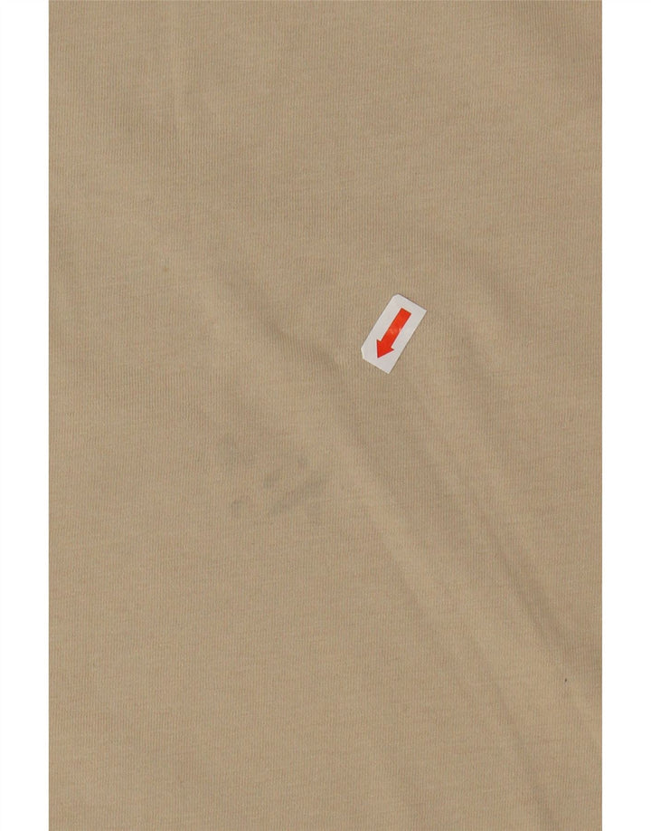 ASICS T-Shirt Homme Top XL Coton Beige