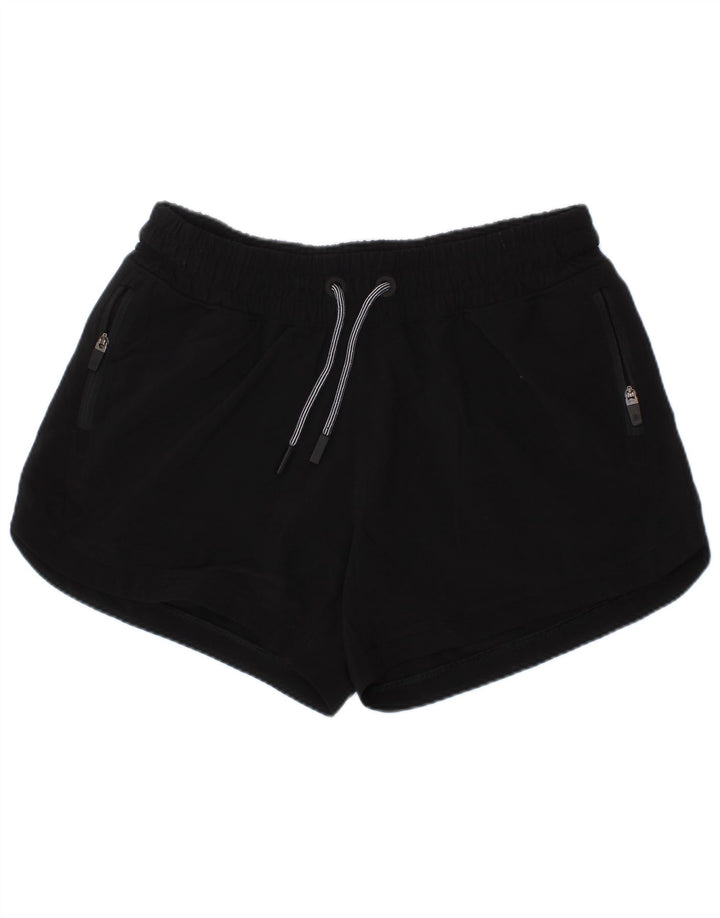 Short de sport fille ATHLETA 11-12 ans grand noir polyester