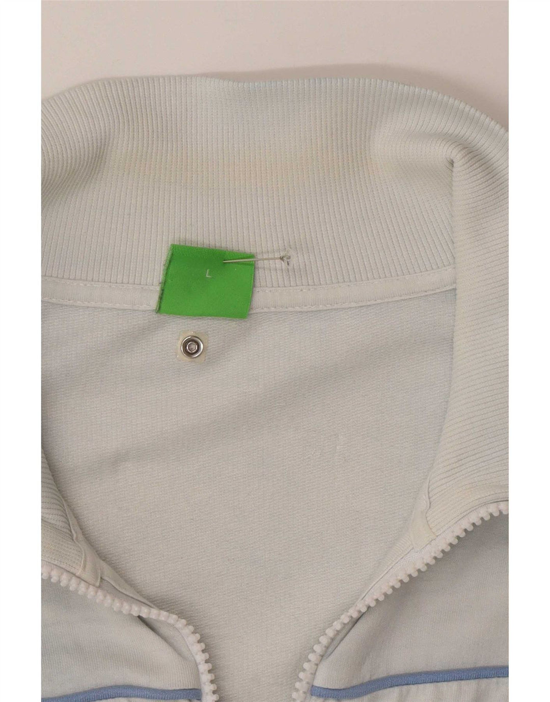 Hugo Boss Veste de survêtement pour homme Large Blanc Colourblock