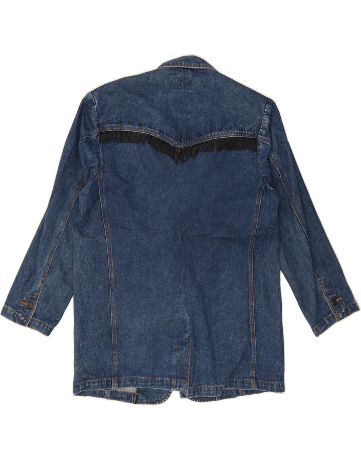 COMERO Womens Oversized Denim Jacket EU 42 Large Blue Cotton Vintage Comero and Second-Hand Comero from Messina Hembry 