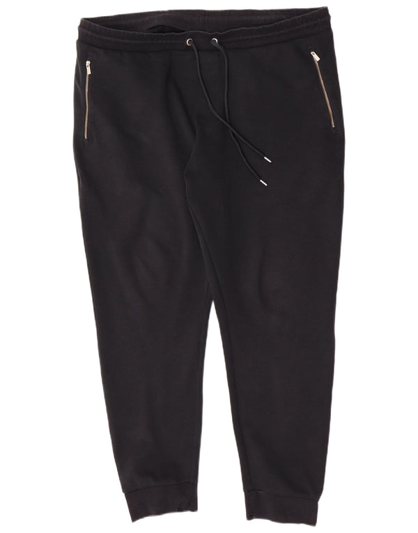 Marks & Spencer Pantalon de survêtement autographe pour femme Joggers UK 20 2XL Noir