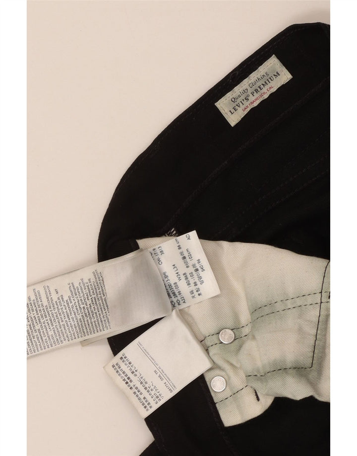 LEVI'S Jean Slim Fuselé 512 Homme W34 L34 Coton Noir