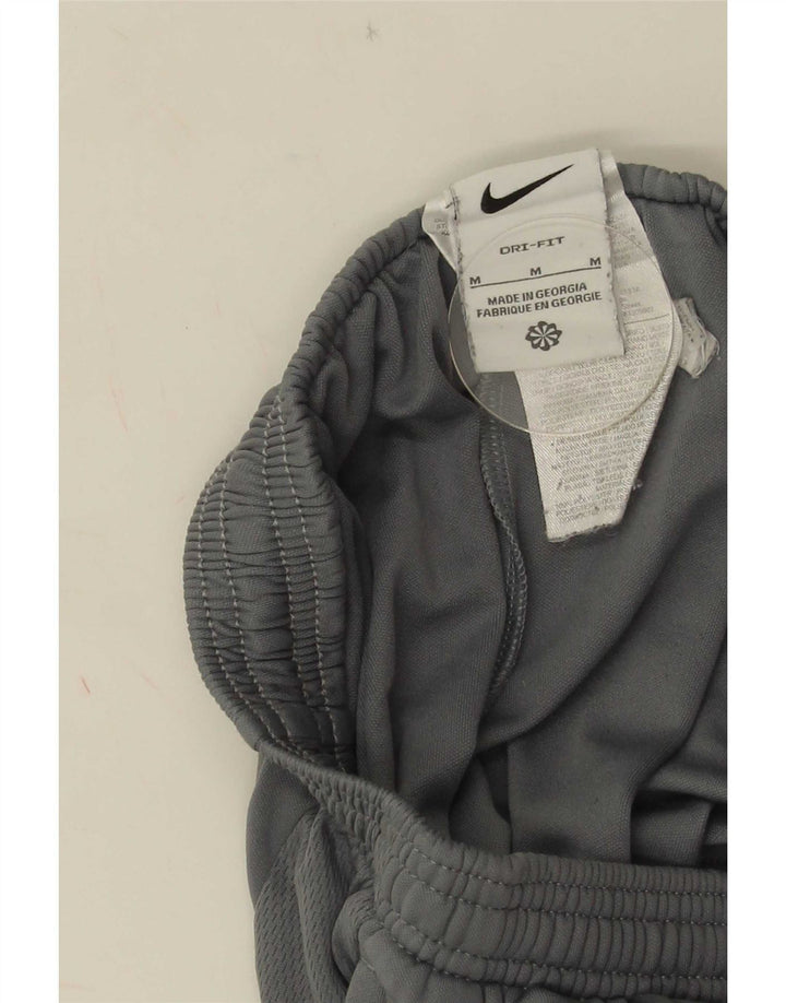 Pantalon de survêtement Nike Dri Fit pour femme UK 14 Gris moyen Polyester