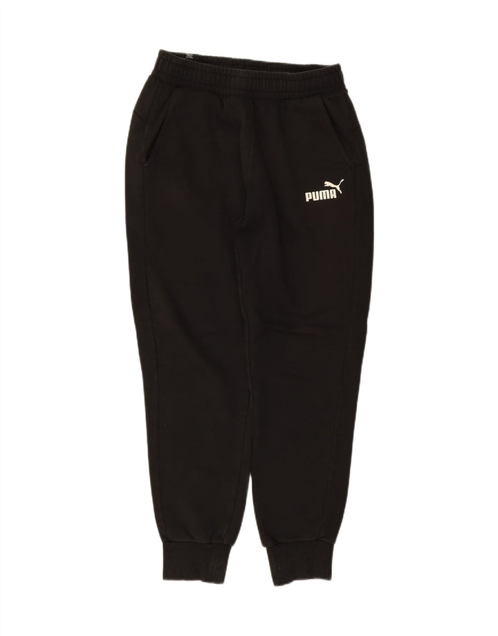 PUMA Mens Tracksuit Trousers Joggers Medium  Black Cotton Vintage Puma and Second-Hand Puma from Messina Hembry 