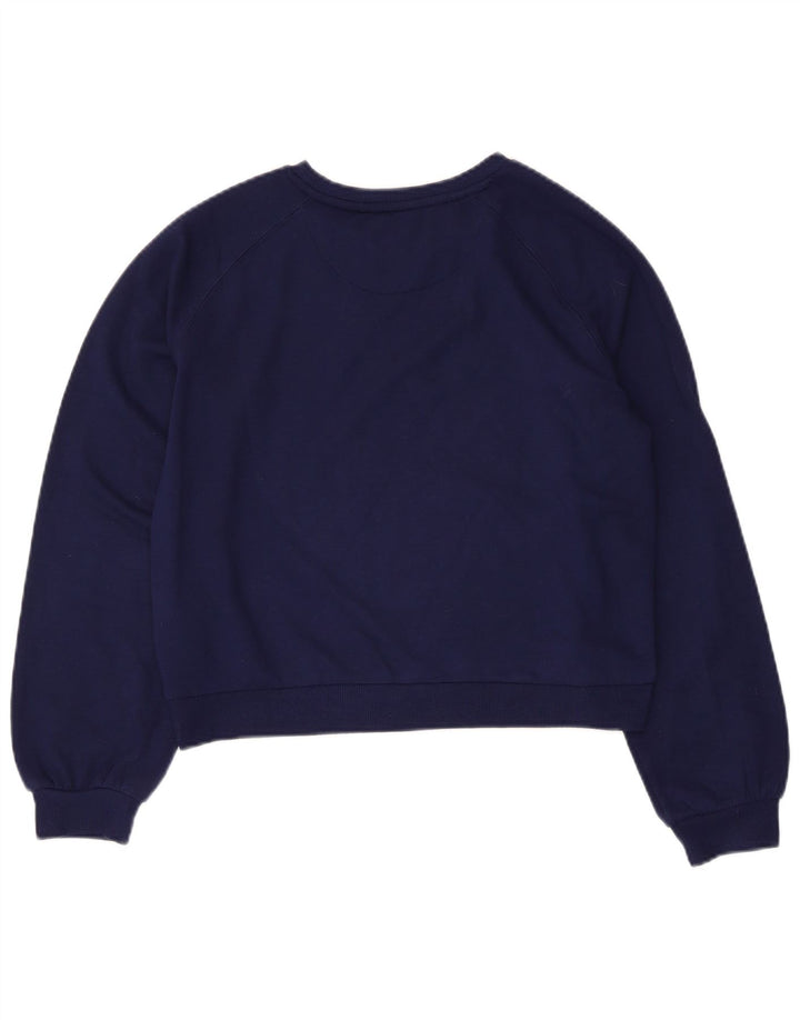 Levi's Sweat-shirt court pour fille 13-14 ans Bleu marine Polyester