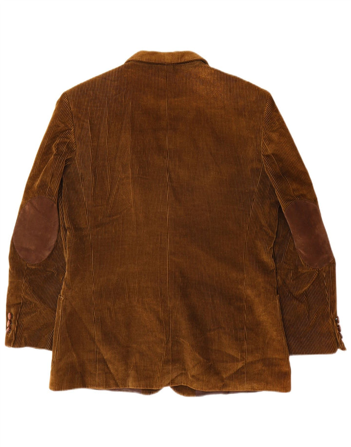 Velluto Duca Visconti Veste blazer en velours côtelé à 2 boutons pour femme IT 48 XL Kaki