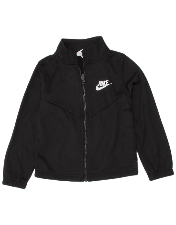 Nike Veste de survêtement graphique pour garçon 3-4 ans XS Noir Polyester