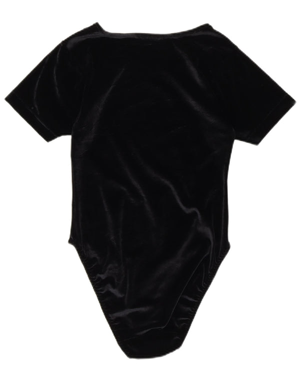 MICHELLE Body en Velours Femme UK 14 Polyester Noir Moyen Paisley