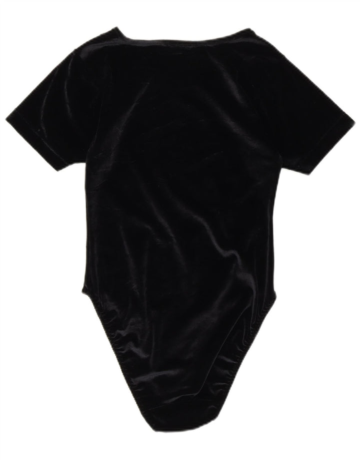 MICHELLE Body en Velours Femme UK 14 Polyester Noir Moyen Paisley