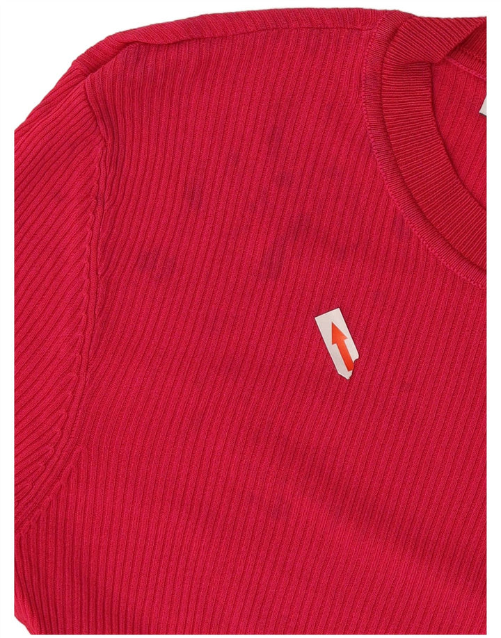 Zara Femme Top Manches Longues UK 10 Petit Rose