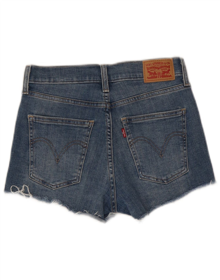 Levi's Short en Denim Déchiré W25 XS Femme Bleu Coton