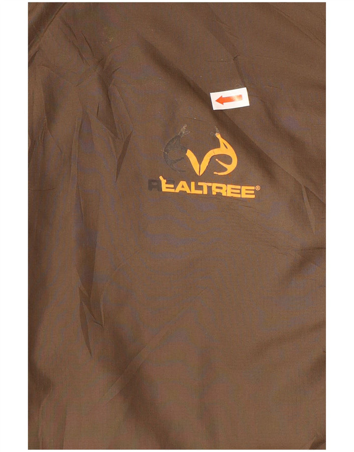 REALTREE Gilet Réversible Homme IT 54/56 3XL Marron Camouflage Polyester