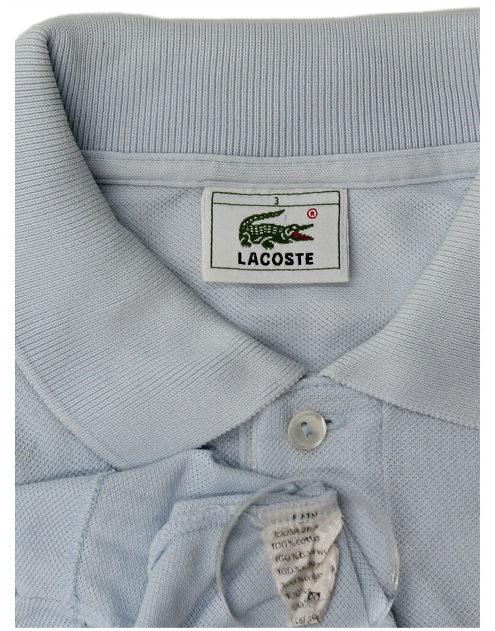Lacoste Polo Homme Taille 3 Petit Bleu Coton