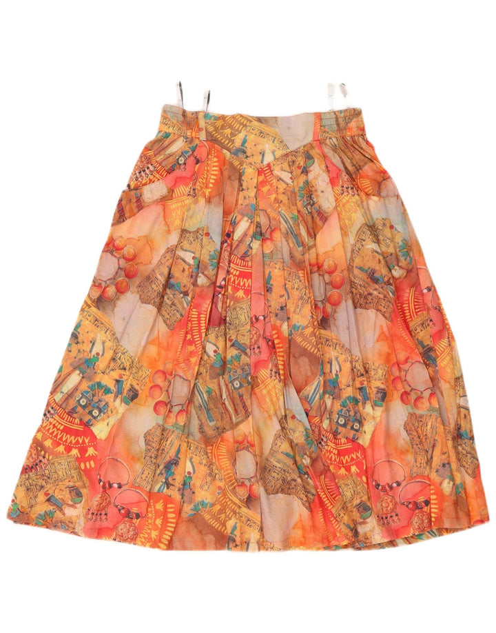 TAIFUN Jupe trapèze pour femme EU 40 Medium W28 Patchwork multicolore