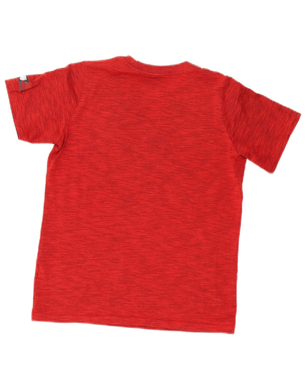 Nike Garçon Dri Fit Graphic T-Shirt Top 10-11 ans Rouge Moyen Moucheté