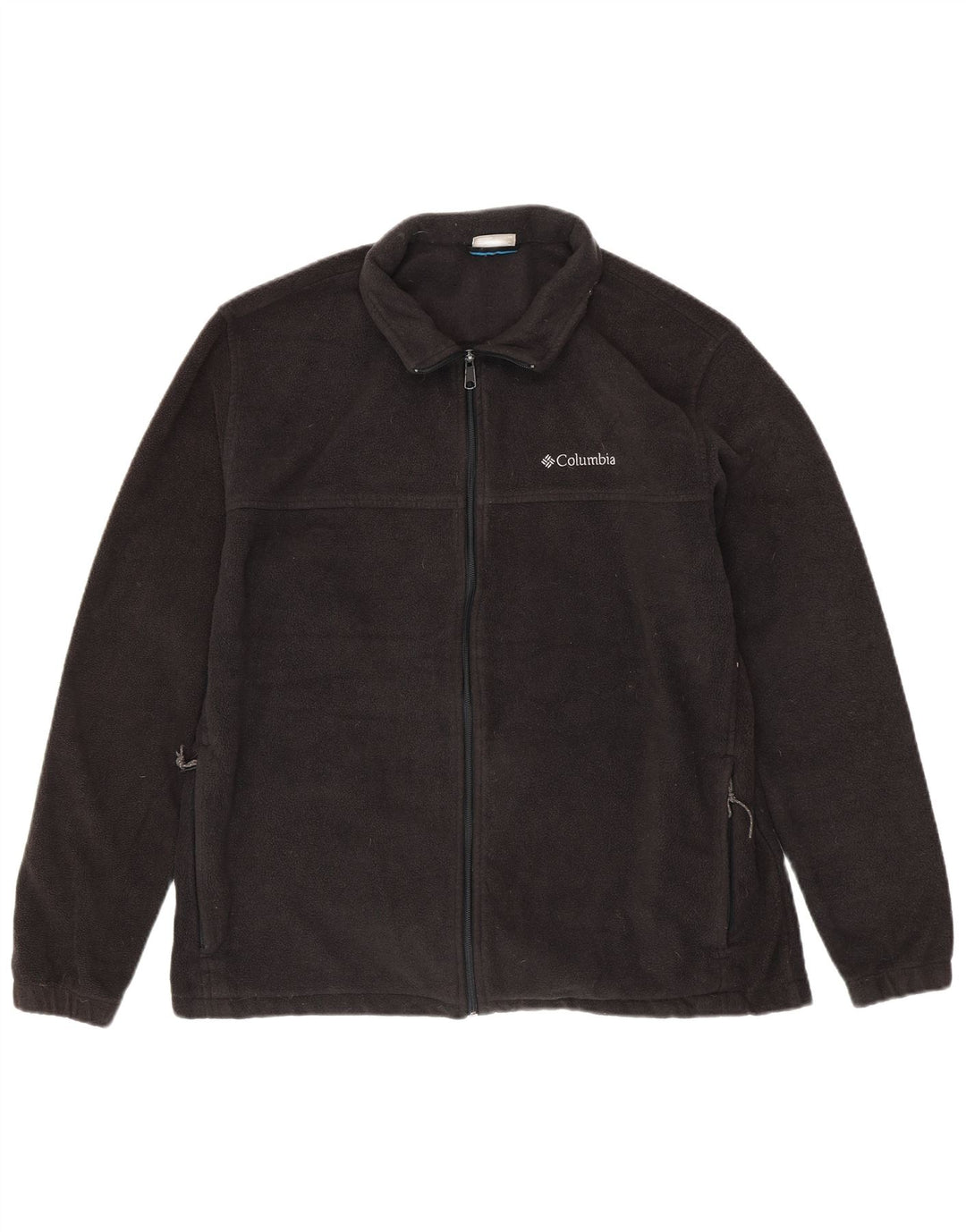 COLUMBIA Veste Polaire Homme UK 42 XL Noir Polyester