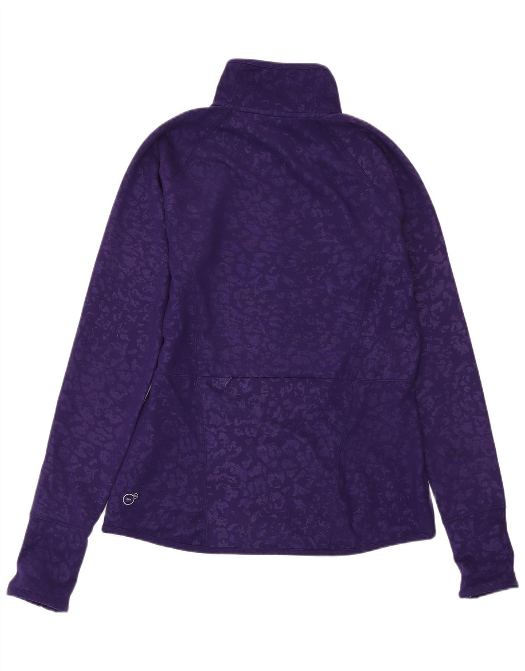 PUMA Veste de survêtement pour femme UK 44 Large Violet Animal Print Polyester
