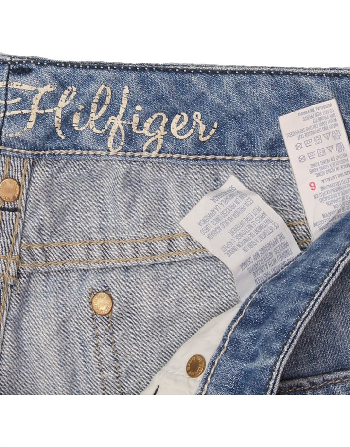 TOMMY HILFIGER Womens Denim Shorts US 6 Medium W30  Blue Cotton Vintage Tommy Hilfiger and Second-Hand Tommy Hilfiger from Messina Hembry 