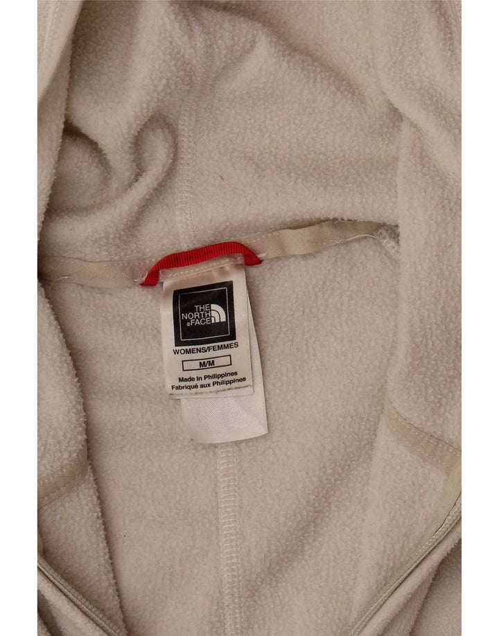 The North Face Veste polaire à capuche pour femme UK 12 Polyester beige moyen