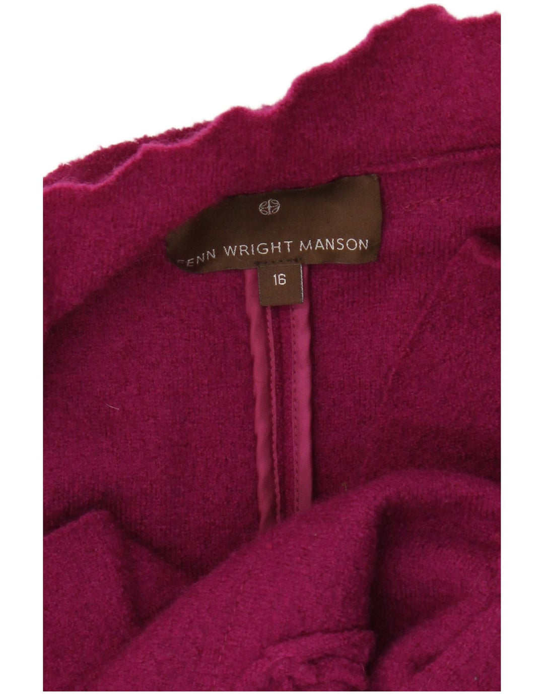 Fenn Wright Manson Veste blazer à 2 boutons pour femme UK 16 Grand rose floral