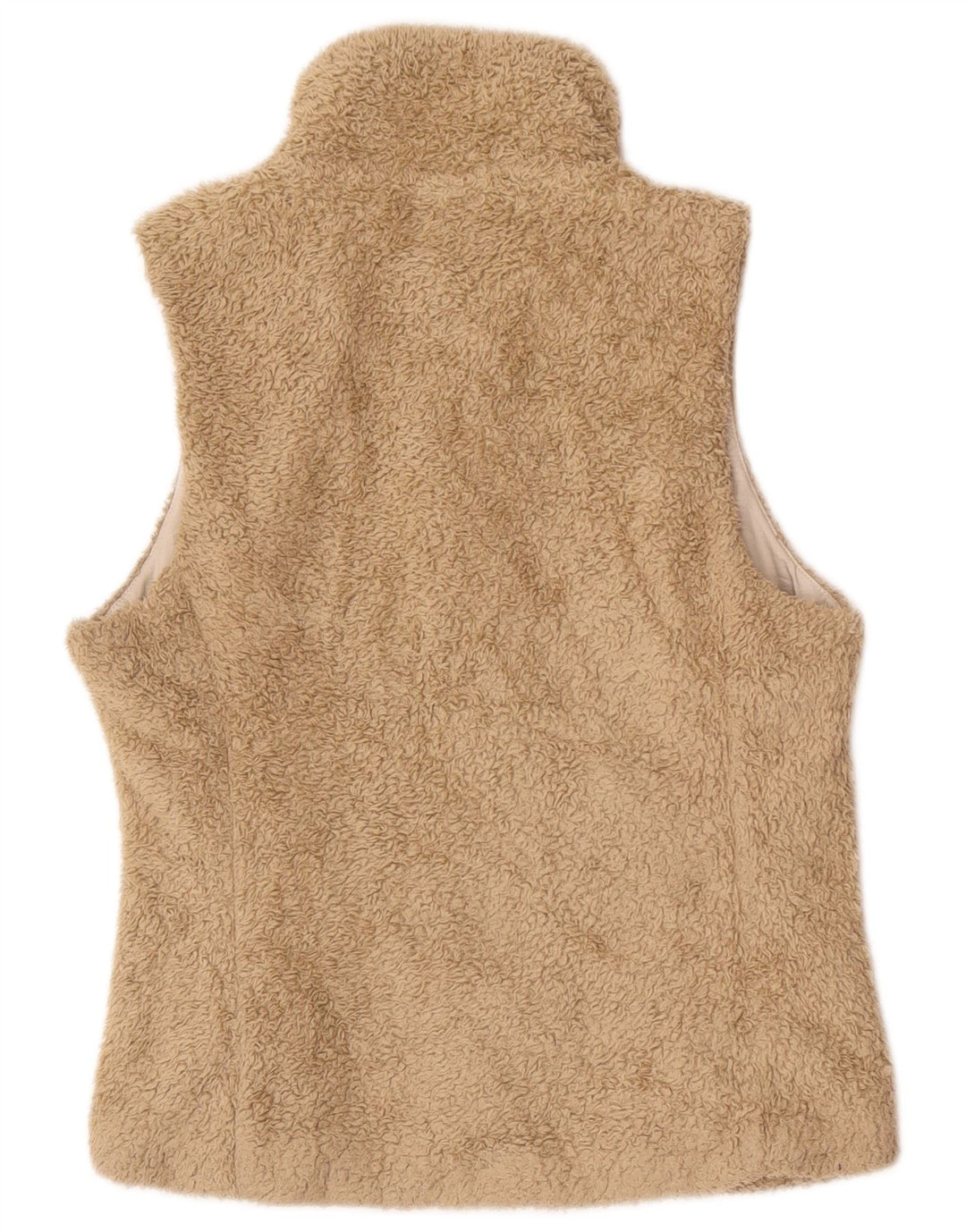 Patagonia Femmes Polaire Gilet UK 10 Petit Beige Polyester