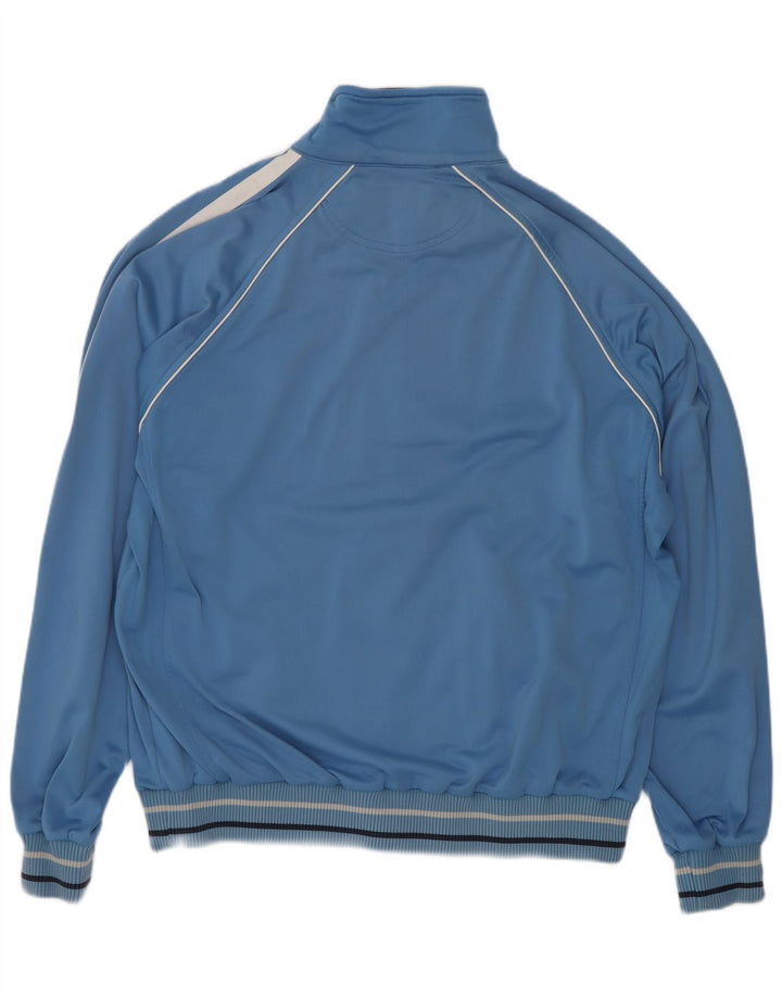 Champion Veste de Survêtement Homme Bleu Moyen Polyester Colorblock