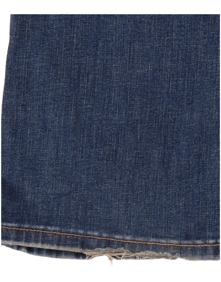 Zara Jean Bootcut Femme EU 40 Moyen W30 L32 Bleu Coton
