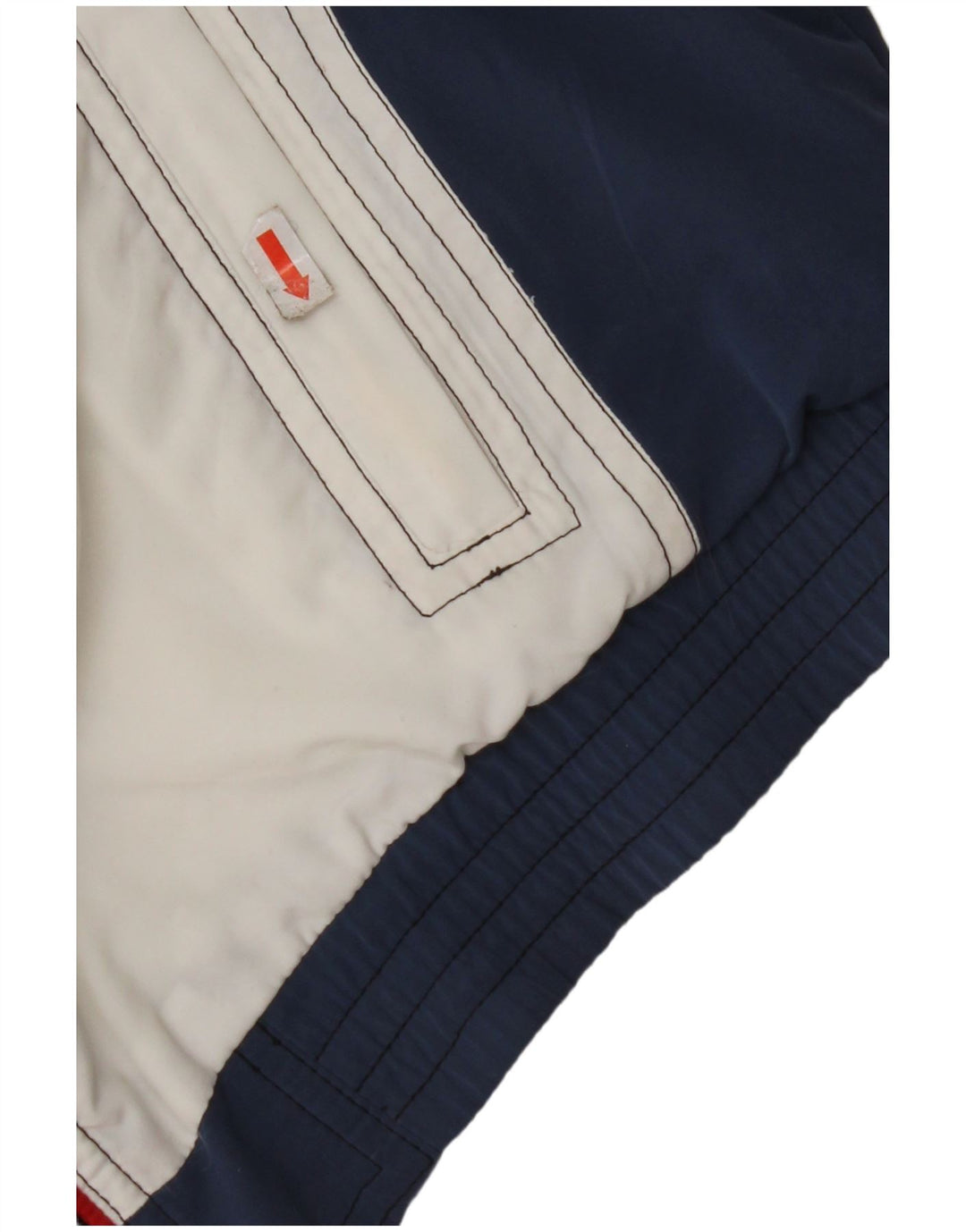 LOTTO Veste de survêtement pour homme UK 36/38 Petit Blanc Colorblock Polyester